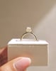 18k Yellow Gold | High Set | 2.4ct - F - VS1 Oval Lab Diamond | Lab Diamond side stones