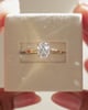 18k Yellow Gold / Platinum | Low Set | 8x6mm Oval Moissanite | Lab Diamond side stones