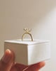 18k Yellow Gold | High Set | 1.97ct - E - VVS2 Oval Lab Diamond | Lab Diamond side stones