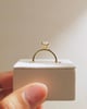 18k Yellow Gold | High Set | 1.97ct - E - VVS2 Oval Lab Diamond | Lab Diamond side stones