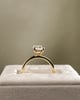 18k Yellow Gold | High Set | 2.05ct - D - VVS2 Oval Lab Diamond | Lab Diamond side stones