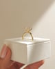 18k Yellow Gold | High Set | 1.98ct - E - VVS2 Oval Lab Diamond | Lab Diamond side stones