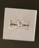 18k Yellow Gold | High Set | 2.27ct - E - VVS2 Oval Lab Diamond | Lab Diamond side stones