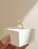 18k Yellow Gold | High Set | 2.35ct - E - VVS2 Oval Lab Diamond | Lab Diamond side stones