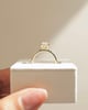 18k Yellow Gold | High Set | 2.08ct - E - VVS2 Oval Lab Diamond | Lab Diamond side stones