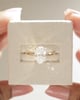 18k Yellow Gold | High Set | 2.07ct - D - VVS2 Oval Lab Diamond | Lab Diamond side stones | #2