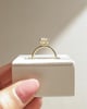 18k Yellow Gold | High Set | 2.49ct - E - VVS2 Oval Lab Diamond | Lab Diamond side stones