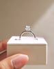 Platinum | High Set | 2ct - D - VVS2 Oval Lab Diamond | Lab Diamond side stones