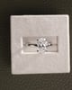 Platinum | High Set | 2.16ct - E - VS1 Oval Lab Diamond | Lab Diamond side stones