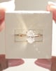 18k Yellow Gold | High Set | 2.23ct - D - VS1 Oval Lab Diamond | Lab Diamond side stones