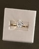 18k Yellow Gold | High Set | 2.4ct - D - VS1 Oval Lab Diamond | Lab Diamond side stones