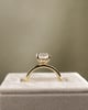 18k Yellow Gold | High Set | 2.09ct - E - VVS2 Oval Lab Diamond | Lab Diamond side stones