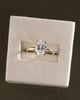 18k Yellow Gold | High Set | 2.01ct - E - VS1 Oval Lab Diamond | Lab Diamond side stones