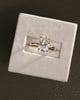 18k Yellow Gold | High Set | 2.7ct - F - VS1 Oval Lab Diamond | Lab Diamond side stones