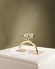 18k Yellow Gold | High Set | 2.7ct - F - VS1 Oval Lab Diamond | Lab Diamond side stones | #2