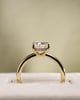 18k Yellow Gold | Low Set | 2.34ct - E - VVS2 Oval Lab Diamond | Lab Diamond side stones