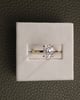 18k Yellow Gold | High Set | 2.1ct - D - VVS1 Oval Lab Diamond | Lab Diamond side stones | #2