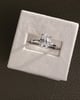 Platinum | High Set | 2.1ct - D - VVS1 Oval Lab Diamond | Lab Diamond side stones
