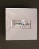 Platinum | High Set | 2.1ct - D - VVS1 Oval Lab Diamond | Lab Diamond side stones | #3