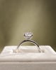 Platinum | High Set | 2.1ct - D - VVS1 Oval Lab Diamond | Lab Diamond side stones