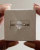 Platinum | High Set | 2.02ct - D - VVS2 Oval Lab Diamond | Lab Diamond side stones