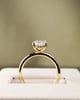18k Yellow Gold | High Set | 1.81ct - F - VS1 Oval Lab Diamond | Lab Diamond side stones