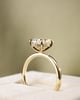 18k Yellow Gold | High Set | 2.07ct - E - VVS2 Oval Lab Diamond | Lab Diamond side stones | #2