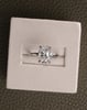 Platinum | Low Set | 2.43ct - E - VS1 Oval Lab Diamond | Lab Diamond side stones