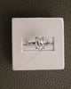Platinum | Low Set | 2.43ct - E - VS1 Oval Lab Diamond | Lab Diamond side stones