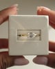 18k Yellow Gold | 1.32ct - F - VVS2 Emerald Lab Diamond