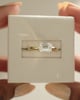 18k Yellow Gold | 1.6ct - E - VS2 Emerald Lab Diamond