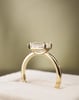 18k Yellow Gold | 2.06ct - F - VS1 Emerald Lab Diamond