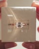 18k Rose Gold | 1.78ct - F - VVS2 Emerald Lab Diamond