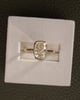 18k Yellow Gold | 3.07ct - E - VVS2 Elongated Cushion Lab Diamond | Lab Diamond side stones
