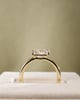 18k Yellow Gold | 1.59ct - F - VS1 Elongated Cushion Lab Diamond