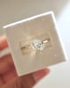 18k Yellow Gold | 0.33ct - E - VVS1 Pear Lab Diamond | 1.52ct - F - VVS2 Pear Lab Diamond