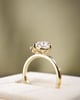 18k Yellow Gold | 0.52ct - D - VVS1 Pear Lab Diamond | 2.02ct - D - VVS2 Pear Lab Diamond