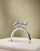 Platinum | 1.1ct - F - VS1 Pear Lab Diamond | 2.21ct - F - VVS2 Pear Lab Diamond