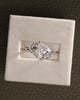 Platinum | 1.1ct - F - VS1 Pear Lab Diamond | 2.21ct - F - VVS2 Pear Lab Diamond
