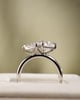 Platinum | 1.1ct - F - VS1 Pear Lab Diamond | 2.21ct - F - VVS2 Pear Lab Diamond