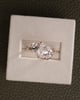 18k Rose Gold | 1.14ct - D - VS1 Pear Lab Diamond | 2.14ct - D - VVS2 Pear Lab Diamond
