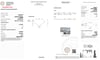 18k Rose Gold | 1.14ct - D - VS1 Pear Lab Diamond | 2.14ct - D - VVS2 Pear Lab Diamond