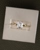 18k Yellow Gold | 2.58ct - D - VVS1 Emerald Lab Diamond | Lab Diamond side stones
