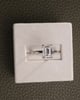 Platinum | 2.51ct - E - VVS2 Emerald Lab Diamond | Lab Diamond side stones
