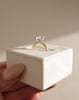 18k Yellow Gold / Platinum | 11x5.5mm Marquise Moissanite