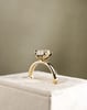 18k Yellow Gold | High Set | 2.56ct - E - VVS2 Marquise Lab Diamond | Lab Diamond side stones