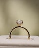 18k Yellow Gold | 2.48ct - F - VS1 Emerald Lab Diamond | Lab Diamond side stones