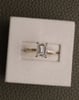 18k Yellow Gold | 2.48ct - F - VS1 Emerald Lab Diamond | Lab Diamond side stones
