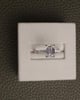 Platinum | 2.1ct - F - VS1 Emerald Lab Diamond | Lab Diamond side stones