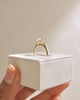 18k Yellow Gold | 1.43ct - E - VS1 Marquise Lab Diamond | Lab Diamond side stones